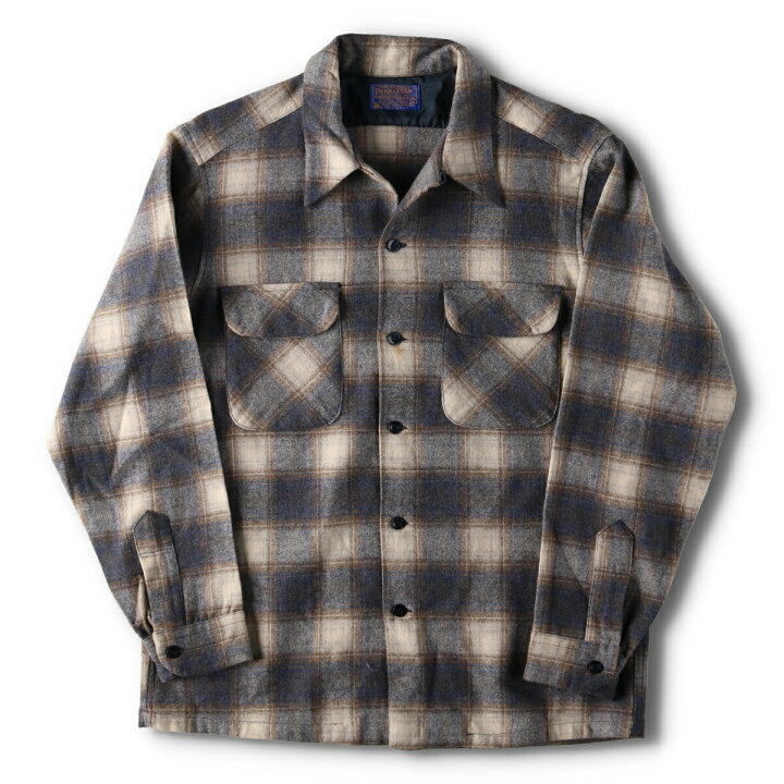 楽天市場】古着 70年代 ペンドルトン PENDLETON ボードシャツ オンブレ  