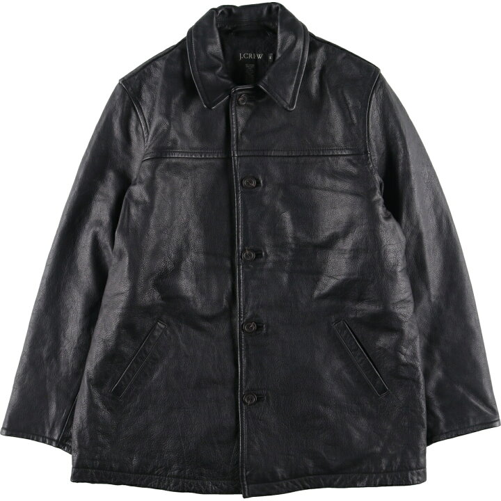 楽天市場】古着 ジェイクルー J.Crew レザーカーコート メンズL  