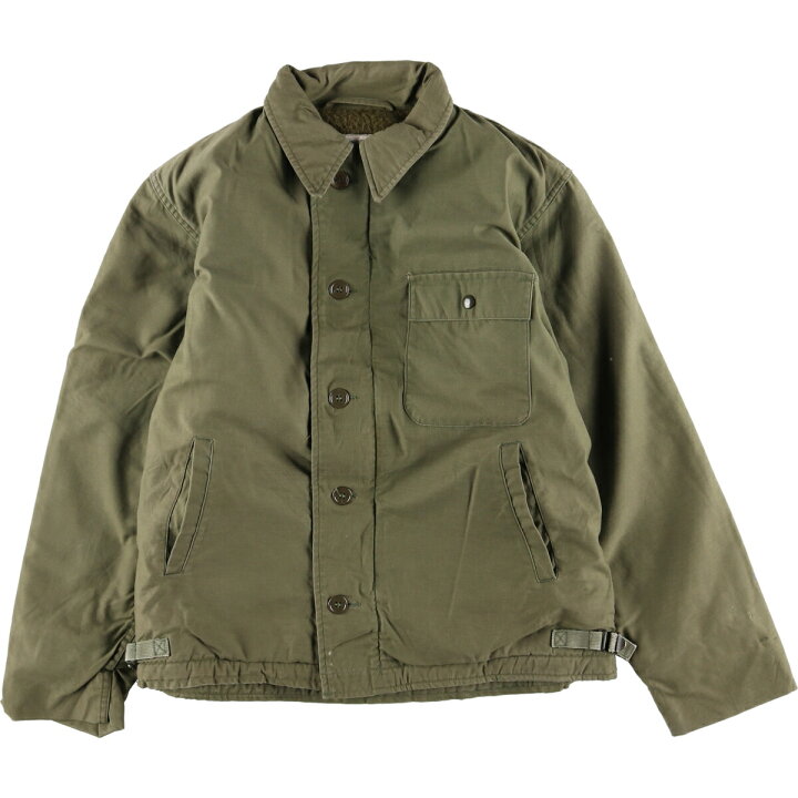 楽天市場】古着 83年納品 米軍実品 A-2 ミリタリー デッキジャケット 