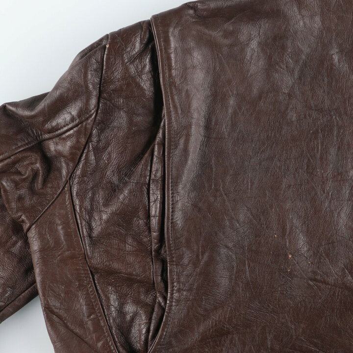 楽天市場】古着 UNKNOWN シングルライダースジャケット メンズL  