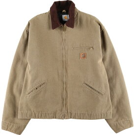 古着 80'S カーハート Carhartt デトロイトジャケット ダックワークジャケット USA製 メンズXXL ヴィンテージ /evb004430 【中古】 【240128】