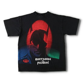 古着 90'S BATMAN&ROBIN 映画 ムービーTシャツ メンズL ヴィンテージ /evb004743 【中古】 【240306】 【V2403】