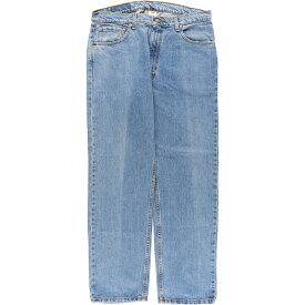 古着 90'S リーバイス Levi's 505 REGULAR FIT STRAIGHT LEG テーパードデニムパンツ USA製 メンズw36 ヴィンテージ /evb005306 【中古】 【240318】