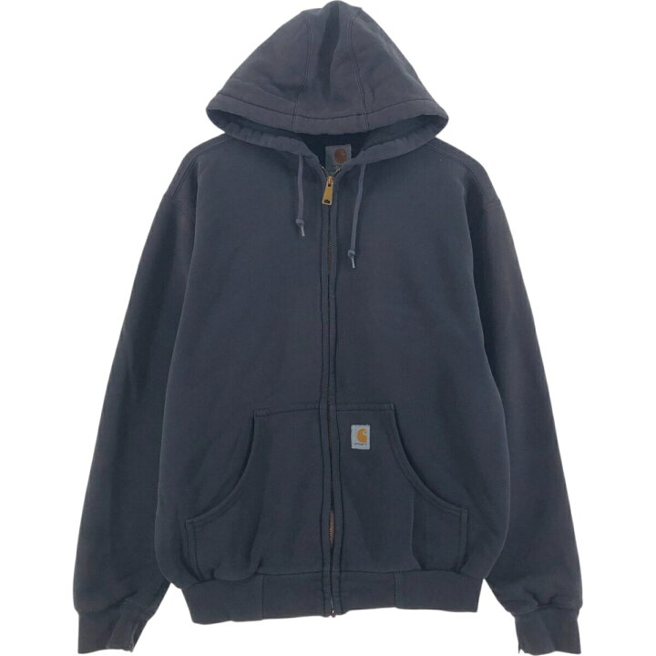 楽天市場】古着 カーハート Carhartt スウェットフルジップパーカー 