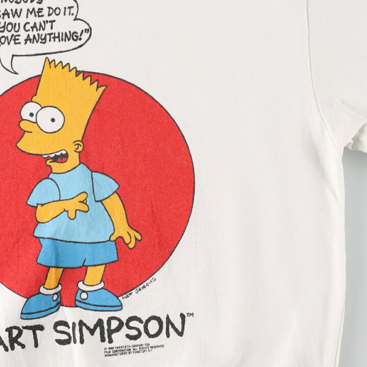古着 90年代 フルーツオブザルーム FRUIT OF THE LOOM SIMPSONS  