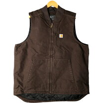 楽天市場】カーハート carhartt ダークブラウン（ベスト・ジレ 