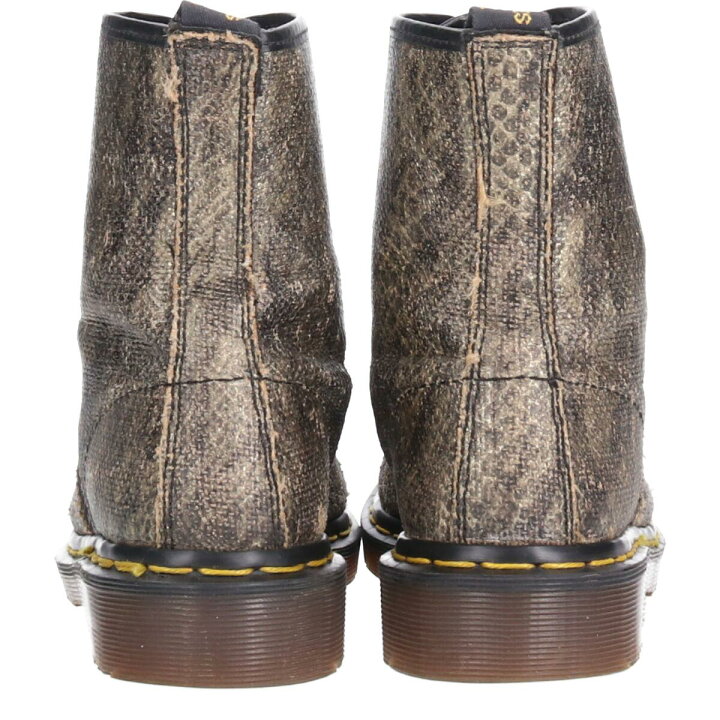 楽天市場】古着 ドクターマーチン Dr.Martens 蛇柄 パイソン柄 8ホール  