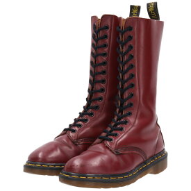 古着 ドクターマーチン Dr.Martens 14ホールブーツ 英国製 UK3 レディース21.5cm /saa008905 【中古】 【230603】【エルル】 【SS2403】