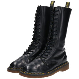 古着 ドクターマーチン Dr.Martens 14ホールブーツ 英国製 UK4 レディース22.5cm /saa009334 【中古】 【240412】