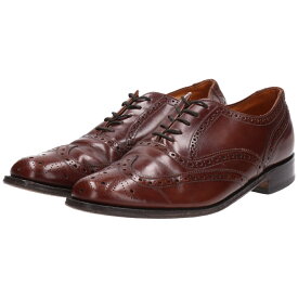 古着 ローク Loake ウイングチップシューズ 英国製 8 1/2 メンズ27.0cm /saa009378 【中古】 【240408】