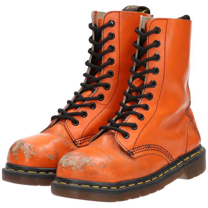 楽天市場】古着 ドクターマーチン Dr.Martens スチールトゥ 10ホール 