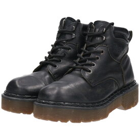 古着 ドクターマーチン Dr.Martens 厚底 6ホールブーツ 英国製 レディース24.5cm /saa009596 【中古】 【231217】【エルル】