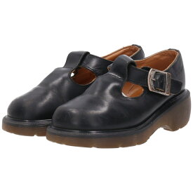 古着 ドクターマーチン Dr.Martens 厚底 ストラップシューズ 英国製 UK3 レディース21.5cm /saa009839 【中古】 【230828】【エルル】 【SS2403】