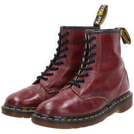 古着 ドクターマーチン Dr.Martens TheORIGINAL 8ホールブーツ 英国製 UK6 レディース24.5cm /saa010191 【中古】 【230630】【エルル】 【SS2403】