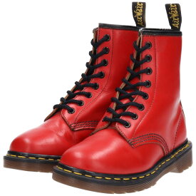 古着 ドクターマーチン Dr.Martens 8ホールブーツ 英国製 UK3 レディース21.5cm /saa010865 【中古】 【230212】【エルル】 【SS2403】