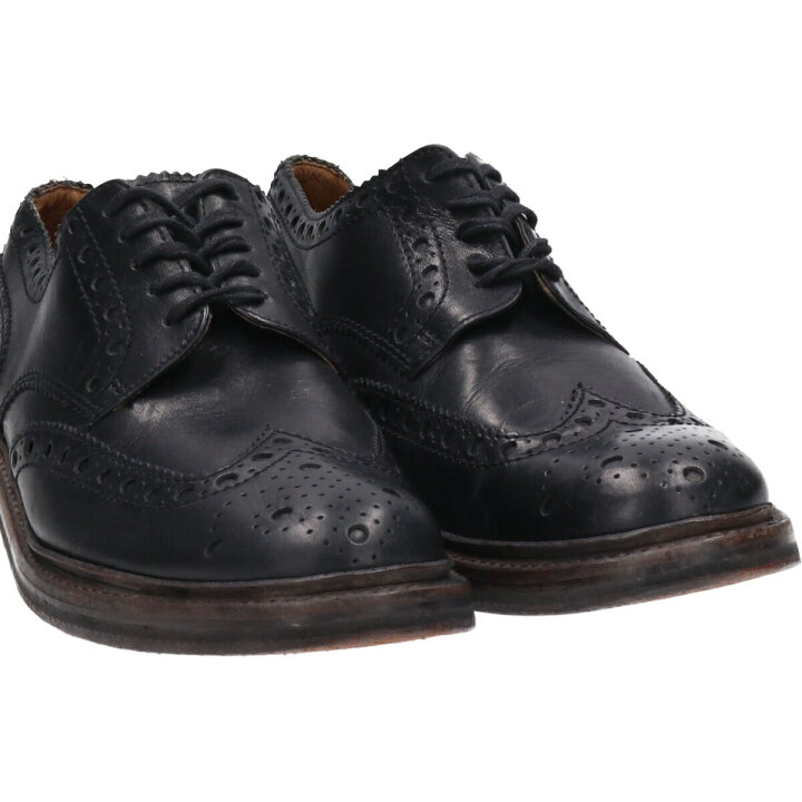楽天市場】古着 グレンソン GRENSON ウイングチップシューズ 8 メンズ 