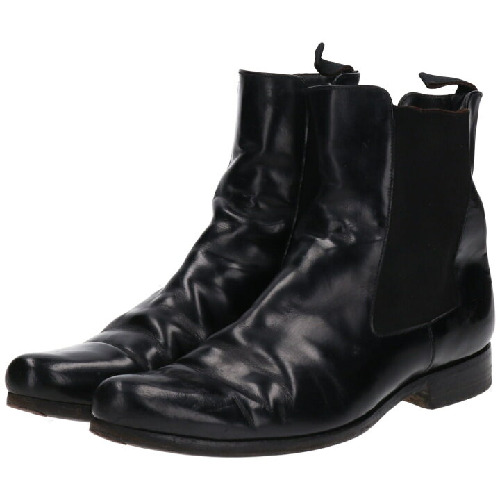 楽天市場】古着 プラダ PRADA サイドゴアブーツ 7 1/2 メンズ26.5cm 