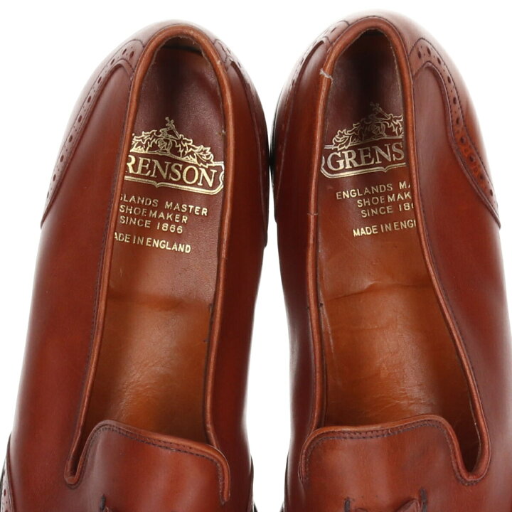 楽天市場】古着 グレンソン GRENSON ウイングチップ タッセル 