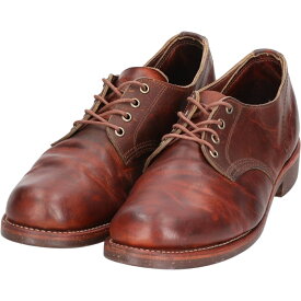 古着 チペワ CHIPPEWA ワークシューズ オックスフォード USA製 10.5 D メンズ28.5cm相当 /saa013971 【中古】 【250823】 【ss2601_10】