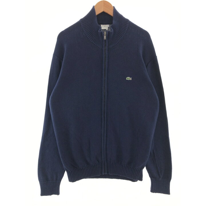 楽天市場】古着 ラコステ LACOSTE ドライバーズニットセーター メンズL 