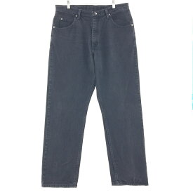 古着 ラングラー Wrangler ブラックデニム デニムパンツ メンズw36 /taa002130 【中古】 【231110】