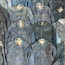 楽天市場】古着 Francesco Rizzi 中綿入り レザーブルゾンタイプ  