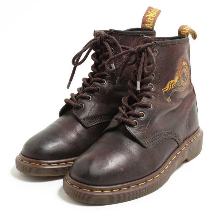 楽天市場】ドクターマーチン Dr.Martens 龍柄 ドラゴン柄 8ホール 
