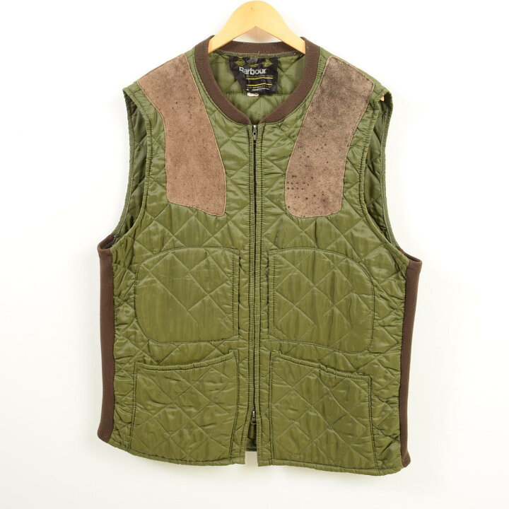 楽天市場】80〜90年代 バブアー Barbour 旧3ワラント キルティング 