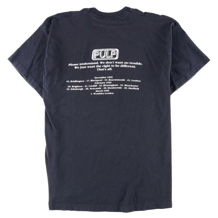 楽天市場】90年代 PULP パルプ DIFFERENT CLASS シルバープリント  