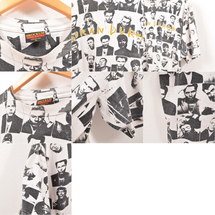 楽天市場】90年代 BROCKUM DURAN DURAN 総柄 フォトプリント デュラン  