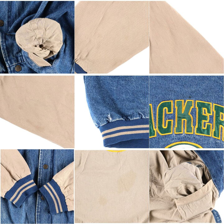 楽天市場】90年代 リー Lee SPORT NFL GREEN BAY PACKERS グリーンベイ  