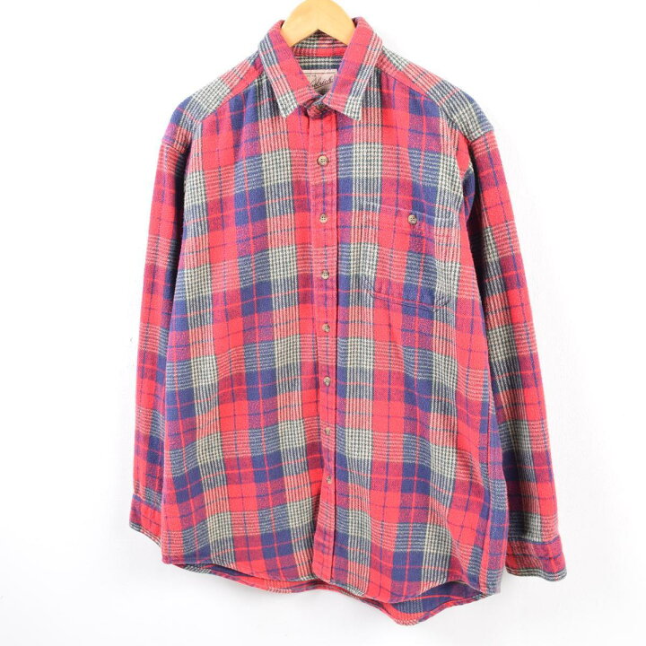 楽天市場】90年代 ウールリッチ WOOLRICH チェック柄 長袖 