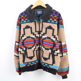 PENDLETON ネイティブ柄 ウールジャケット古着