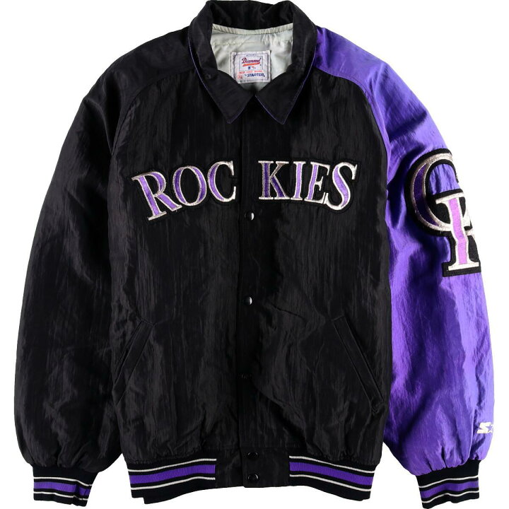 楽天市場】90年代 スターター Starter MLB COLORADO ROCKIES コロラド  