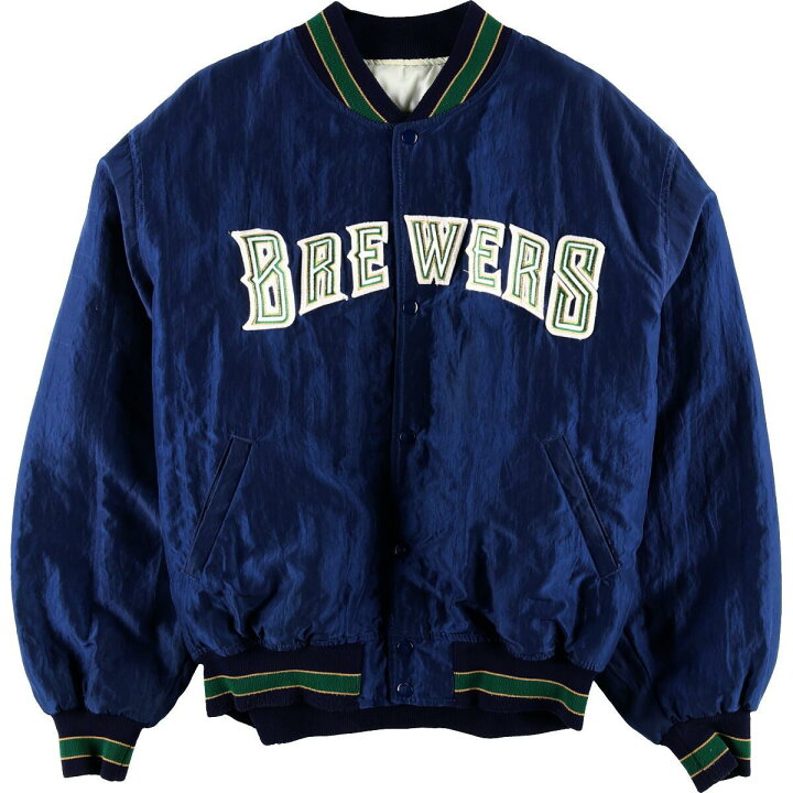 楽天市場】90年代 スターター Starter MLB MILWAUKEE BREWERS 