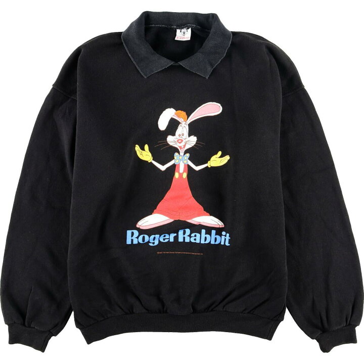 楽天市場】80年代 DISNEY Roger Rabbit ロジャーラビット 襟付き 