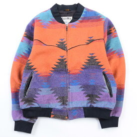PIONEER WEAR ネイティブ柄 ウールジャケット古着