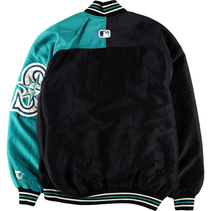 MLB シアトルマリナーズ 80s-90s USA製スタジャン メタリックカラー 