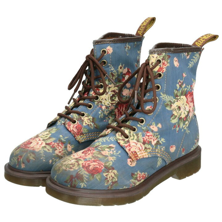 楽天市場】ドクターマーチン Dr.Martens CASTEL 花柄 8ホールブーツ 