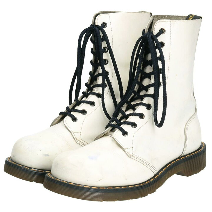 楽天市場】ドクターマーチン Dr.Martens ホワイト社製 スチールトゥ 10 