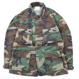 81年納品 米軍実品 ウッドランドカモ 迷彩 BDU ミリタリージャケット MEDIUM-REGULAR メンズM ヴィンテージ /wbi9488 【中古】 【191202】【PD2001】【CS2003】【【SS2003】】