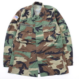 99年納品 米軍実品 ウッドランドカモ 迷彩 BDU ミリタリージャケット USA製 メンズM ヴィンテージ /wbi9442 【中古】 【191202】【PD2001】【CS2003】【【SS2003】】