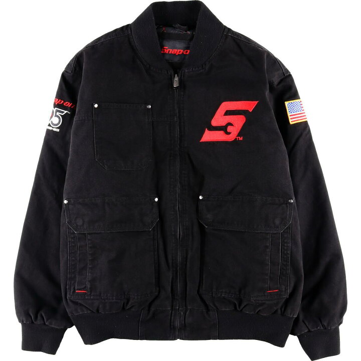 楽天市場】スナップオン Snap-on 中綿入り ダック地ワークジャケット  