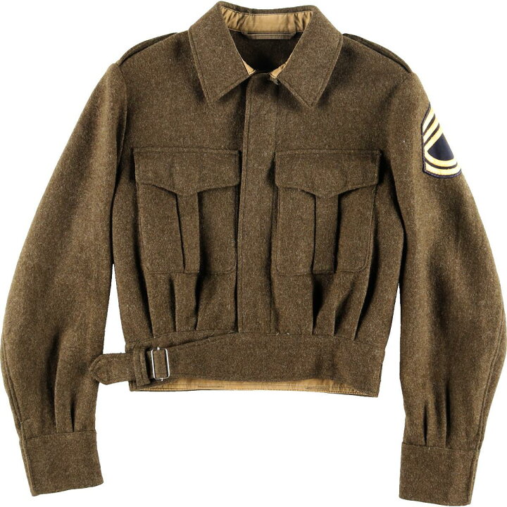 楽天市場】50年代 オランダ軍実品 アイクジャケット ミリタリー ウール 