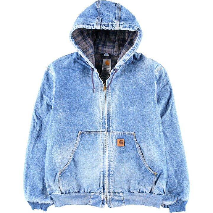 楽天市場】カーハート Carhartt アクティブジャケット デニムパーカー 