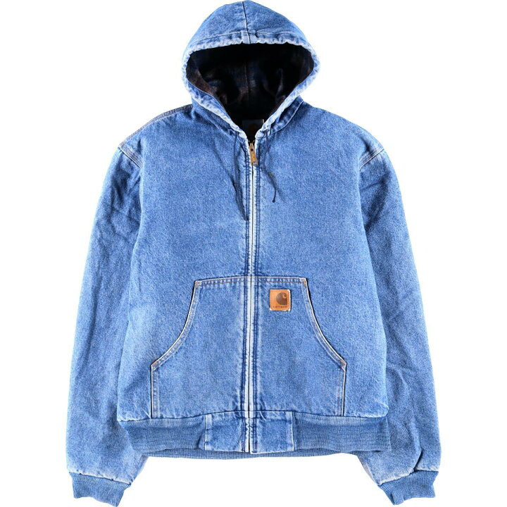 楽天市場】カーハート Carhartt アクティブジャケット デニムパーカー  