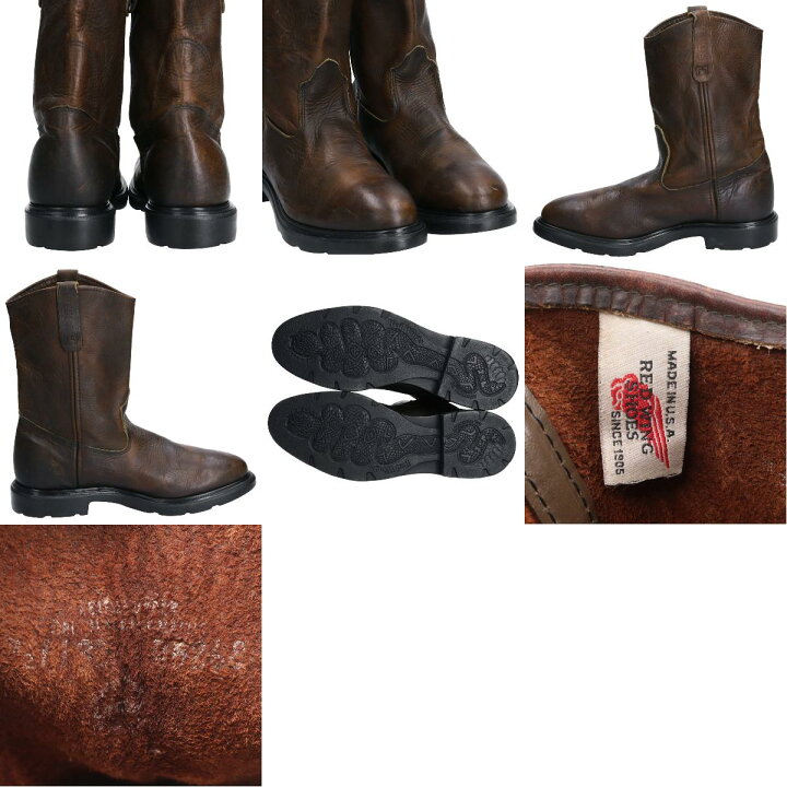 楽天市場】レッドウィング RED WING 1132 ペコスブーツ USA製 11D 