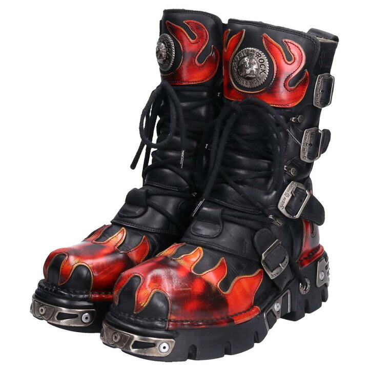 楽天市場】ニューロック NEW ROCK ファイヤーパターン サイド  