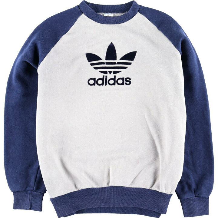 楽天市場】80年代 アディダス adidas フロッキーロゴプリント ラグラン 