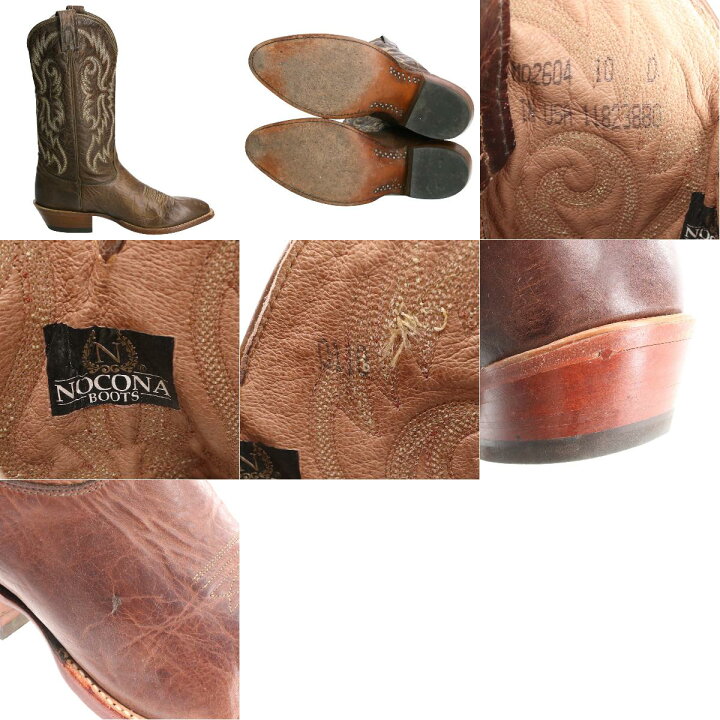 楽天市場】ノコナブーツ Nocona Boots ウエスタンブーツ USA製 10D 